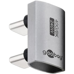 Goobay 74446 changeur de genre de câble USB-C Argent
