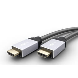 Goobay 75603 câble HDMI 1,5 m HDMI Type A (Standard) Noir, Gris