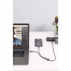Goobay 75739 câble USB 1,5 m USB C 2 x USB C Noir, Gris - Vue supplémentaire 7