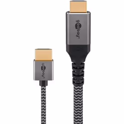 Goobay 75758 câble HDMI 2 m HDMI Type A (Standard) Gris - Vue supplémentaire 8