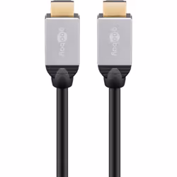 Wentronic 75777, 2 m, HDMI Type A (Standard), HDMI Type A (Standard), Compatibilité 3D, Noir