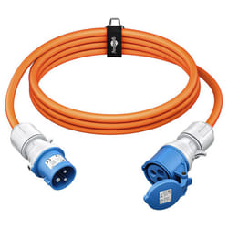 Goobay 76228 câble électrique Orange 5 m