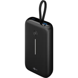 Goobay 76252 banque d'alimentation électrique Lithium Polymère (LiPo) 20000 mAh Noir