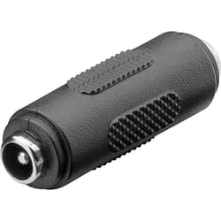 Goobay 76751 changeur de genre de câble DC (5.50 x 2.10 mm) Noir