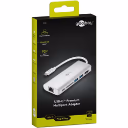 Goobay 76788 station d'accueil USB Type-C Argent - Vue supplémentaire 10
