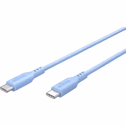 Goobay 77741 Câble USB USB-C USB 2.0 1,5 m Bleu - Vue supplémentaire 4