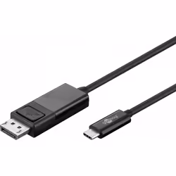 Goobay 79295, 1,2 m, USB Type-C, DisplayPort, Mâle, Mâle, Droit