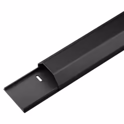 Goobay 90724, Support de câble droit, 1,1 m, Noir