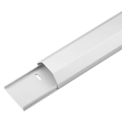 Goobay 90728 chemin de câble Support de câble droit Blanc