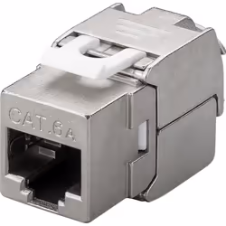 Goobay 90864, Plat, Argent, RJ-45, IDC, Femelle, 10GBase-T