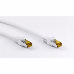Goobay 91090 câble de réseau Blanc 0,5 m Cat7 S/FTP (S-STP)