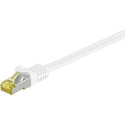 Goobay 91095 câble de réseau Blanc 5 m Cat7 S/FTP (S-STP)