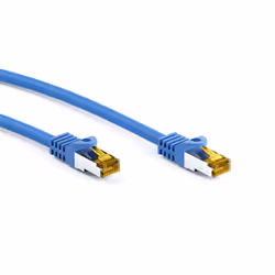 Goobay 91601 câble de réseau Bleu 2 m Cat7 S/FTP (S-STP)