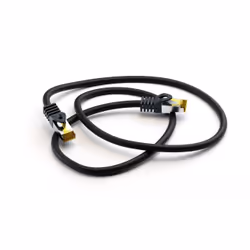 Goobay 91608 câble de réseau Noir 2 m Cat7 S/FTP (S-STP)