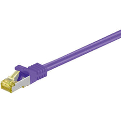 Goobay RJ-45 CAT7 2m câble de réseau Violet S/FTP (S-STP)