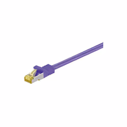 Nos câbles patch transmettent des signaux avec une qualité maximale à une vitesse extrême et garantissent une connexion stabl ...