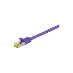 Goobay RJ-45 CAT7 7.5m câble de réseau Violet 7,5 m S/FTP (S-STP)