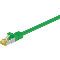 Goobay 91667 câble de réseau Vert 25 m Cat7 S/FTP (S-STP)