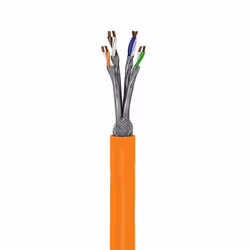Goobay 91888 câble de réseau Orange 100 m Cat7a S/FTP (S-STP)