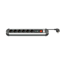 Goobay 93001 protection surtension Noir, Argent 6 sortie(s) CA 230 V 1,4 m