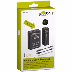 Goobay 93010 testeur de câble réseau Noir