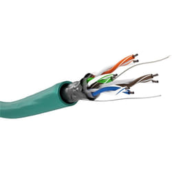 Goobay 93267 câble de réseau Vert 100 m Cat5e F/UTP (FTP)