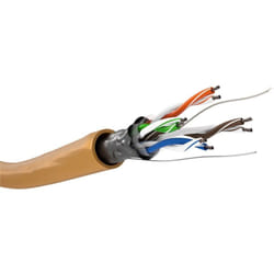 Allteq 93268 câble de réseau Orange 100 m Cat5e F/UTP (FTP)