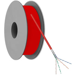 Allteq 93269 câble de réseau Rouge 100 m Cat5e F/UTP (FTP)
