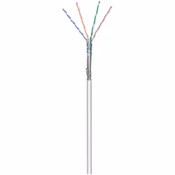 Goobay 93274 câble de réseau Gris 100 m Cat5e SF/UTP (S-FTP)