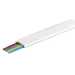 Goobay 93307 câble de téléphone 100 m Blanc