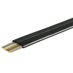 Goobay 93308 câble de téléphone 100 m Noir
