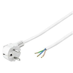 Goobay NK 103 W-200 Blanc 2 m