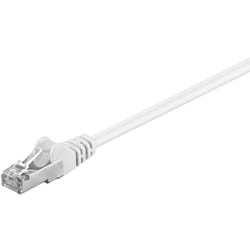 Goobay 93479 câble de réseau Blanc 1 m Cat5e SF/UTP (S-FTP)