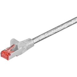 Goobay 93567 câble de réseau Transparent 5 m Cat6 S/FTP (S-STP)