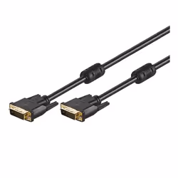 Goobay MMK 110-180 G 24+1 DVI-D 1.8m, 1,8 m, DVI-D, DVI-D, Noir