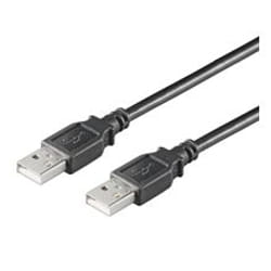 Goobay USB 2.0 AA 500 LC HiSpeed, 5m câble USB USB A Noir