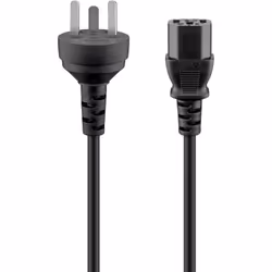 Goobay 93618, 2 m, IEC C13, H05VV-F3G, 250 V