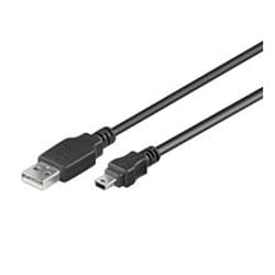 Goobay 93623 câble USB 1,5 m USB A Micro-USB B Noir