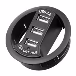Goobay 93893, USB 2.0, USB 2.0, 480 Mbit/s, Noir, 1,5 m, RoHS