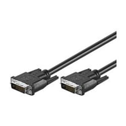 Goobay 93951 câble DVI 15 m DVI-D Noir
