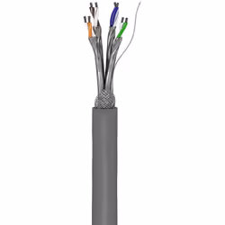 Goobay 93953 câble de réseau Gris 100 m Cat6 S/FTP (S-STP)