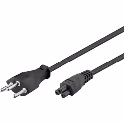 Goobay 93960 câble électrique Noir 1,8 m SEV 1011 IEC C5