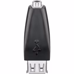 Goobay 93982, USB-A, 3,5mm, Noir