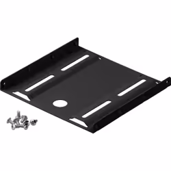 Goobay 93990, Universel, Support de montage de disque dur, Noir, 2.5", CE, 100 mm
