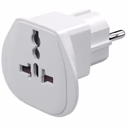 Goobay 94026, Type F, Type G (Royaume-Uni), Droit, Droit, Type B, Type G (Royaume-Uni), Type J (CH), Type L (IT), 250 V