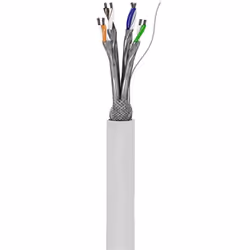 Goobay 94217 câble de réseau Blanc 100 m Cat6 S/FTP (S-STP)