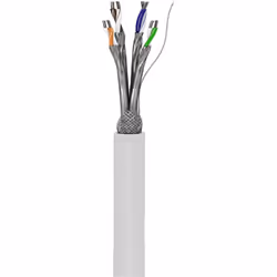 Goobay 94222 câble de réseau Blanc 100 m Cat6 S/FTP (S-STP)