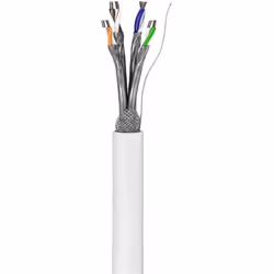 Goobay 94223 câble de réseau Blanc 100 m Cat6 S/FTP (S-STP)