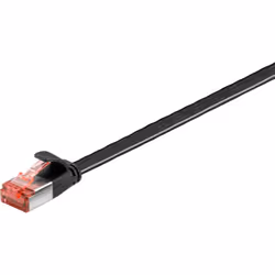 Goobay 94234 câble de réseau Noir 3 m Cat6 U/FTP (STP)