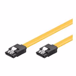Goobay 0.70m HDD SATA, 0,70 m, Mâle/Mâle, Jaune